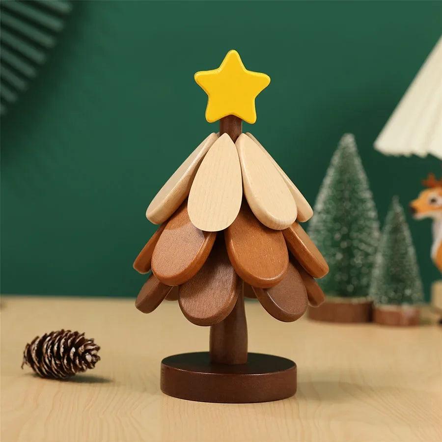 Tree Wooden Trivet set