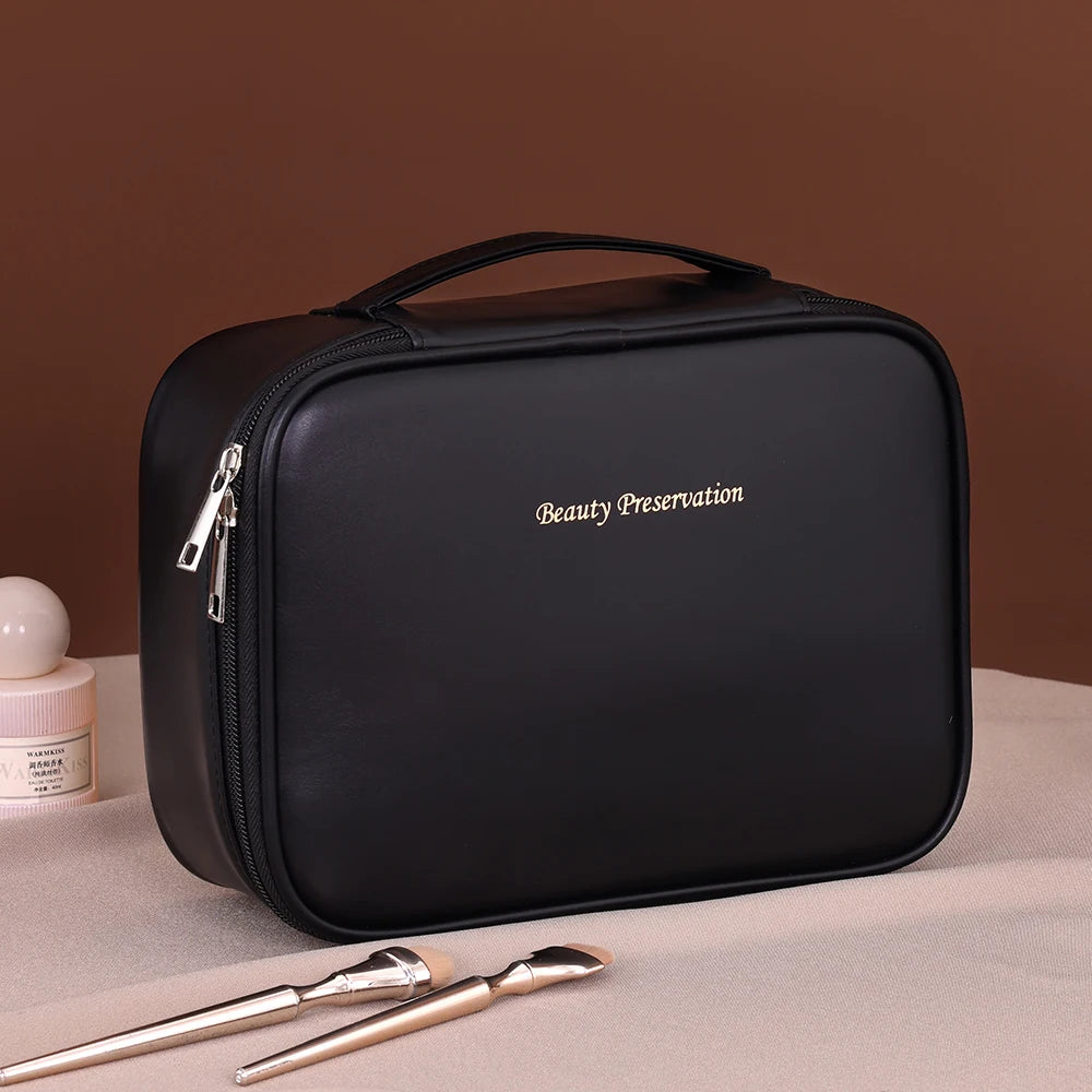 Women Travel Makeup Bag – Essential Cosmetic Organizer