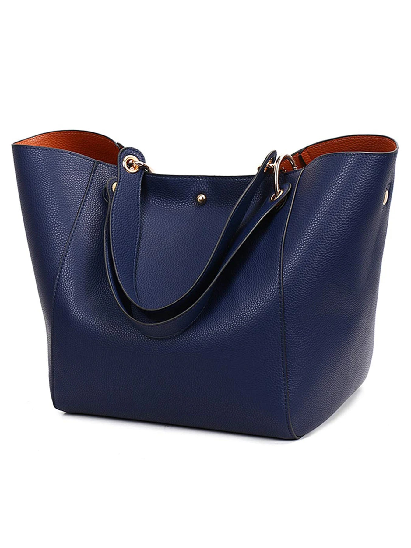 Elegant Large Tote Bag – PU Leather Waterproof Shoulder Bag for Women