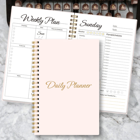 Weekly & Daily Planner Notebook