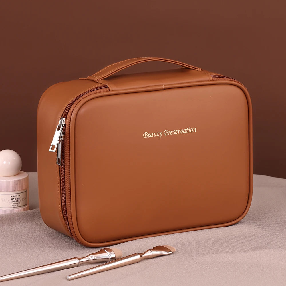 Women Travel Makeup Bag – Essential Cosmetic Organizer