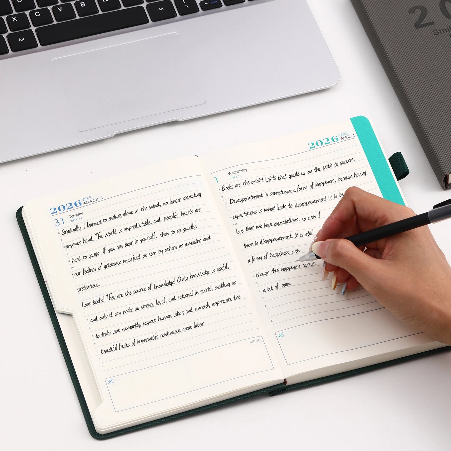Classic Dark Planner 2026