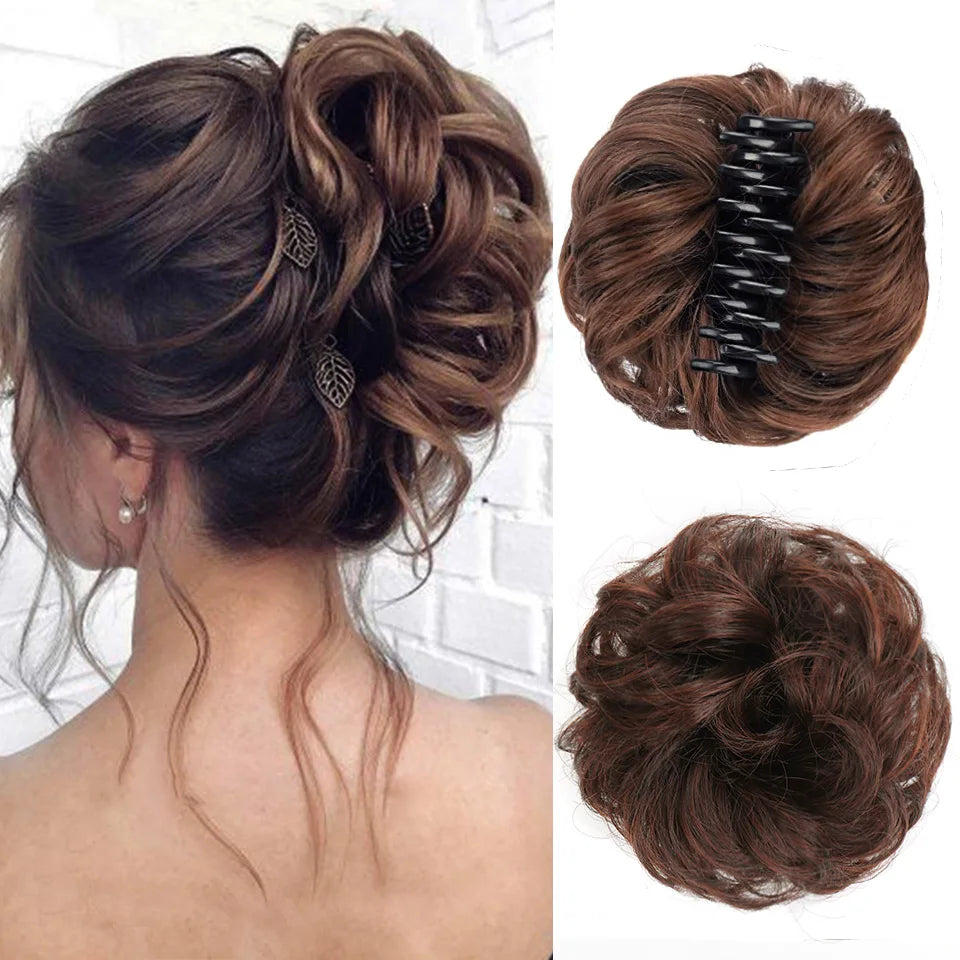 Synthetic Messy Bun Claw