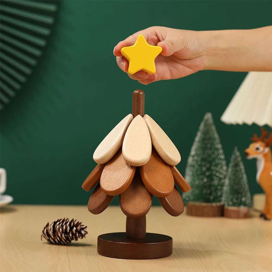 Tree Wooden Trivet set
