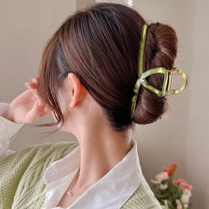 Metal Glossy Hair Clips