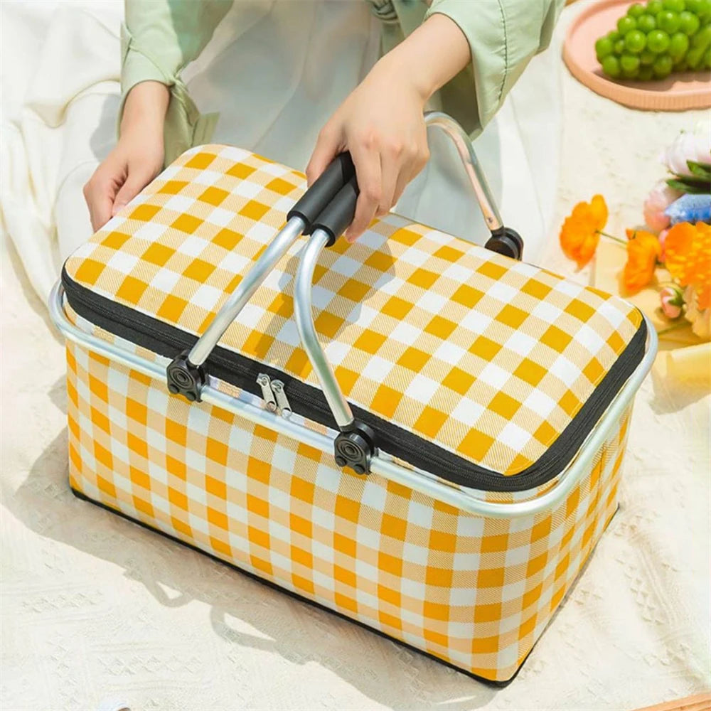 Portable Thermal Insulated Picnic Cooler Bag