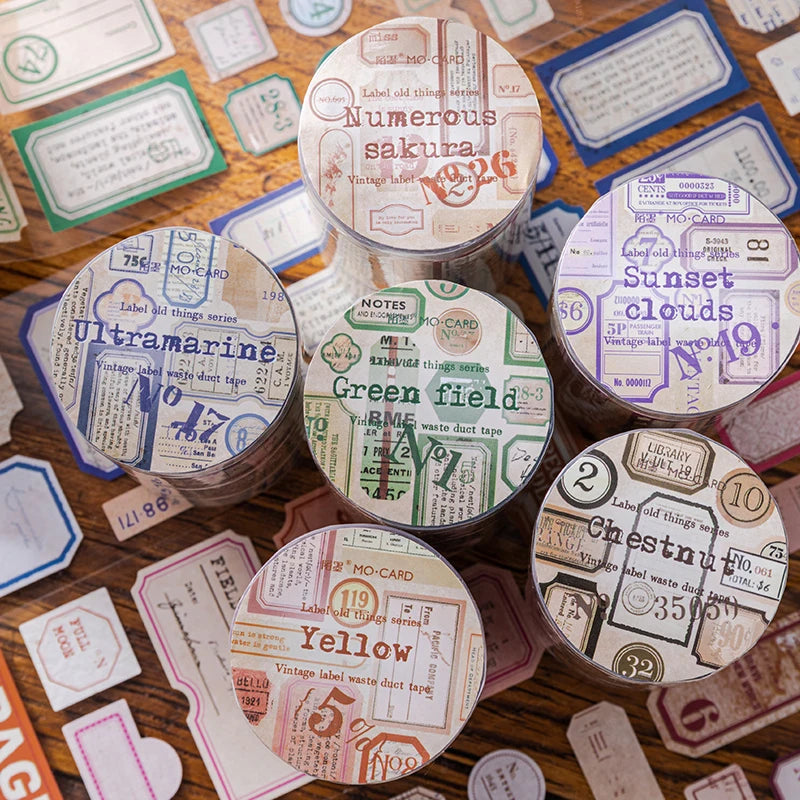 Retro Style Deco Stickers