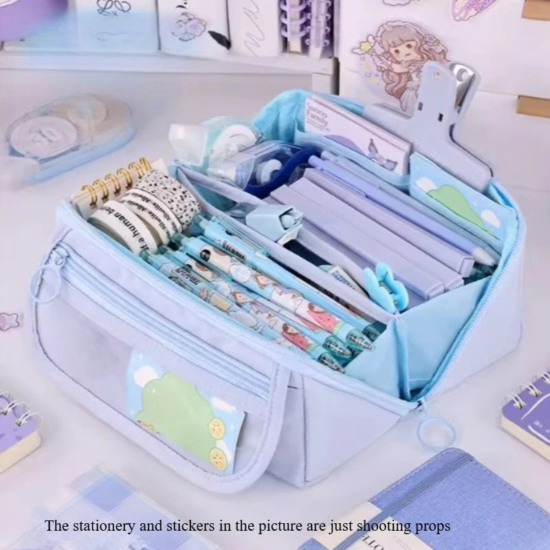 Large Pastel Pencil Case