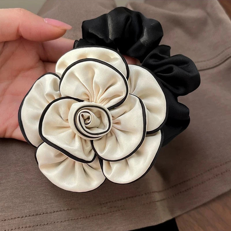 Elegant Camellia hairtie