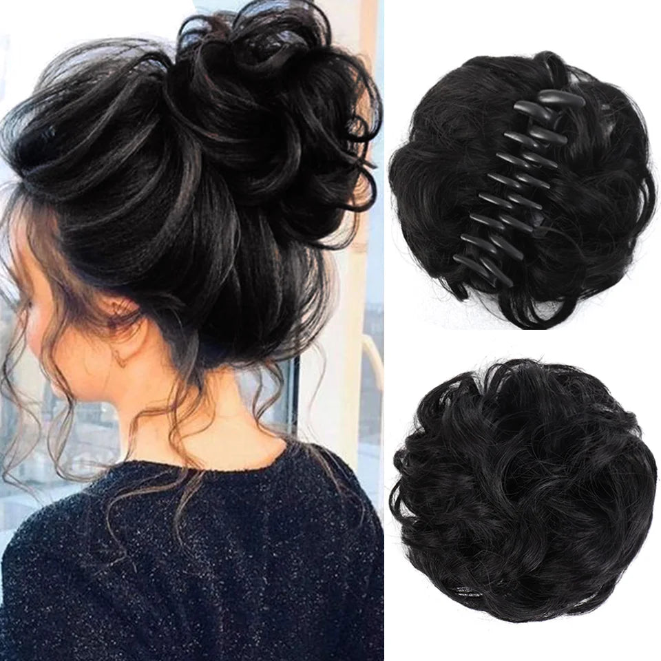 Synthetic Messy Bun Claw