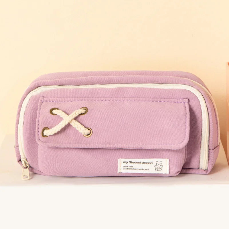 Cute 3-Layered Pencil Case