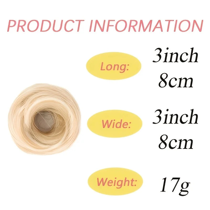 Synthetic Hair Bun