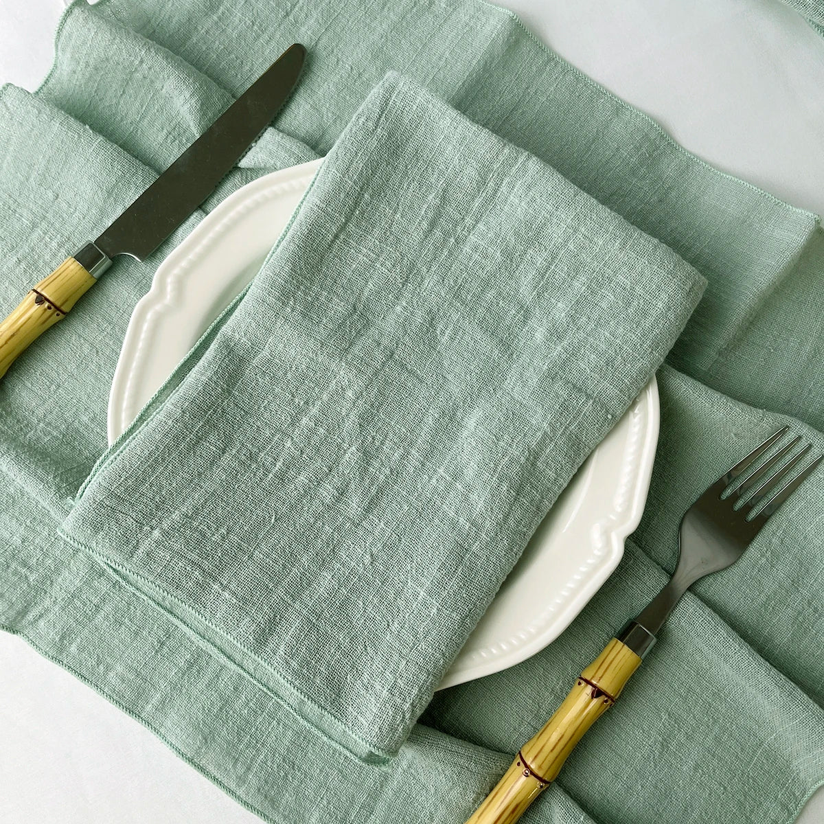 Cozy Linen Gauze Napkins