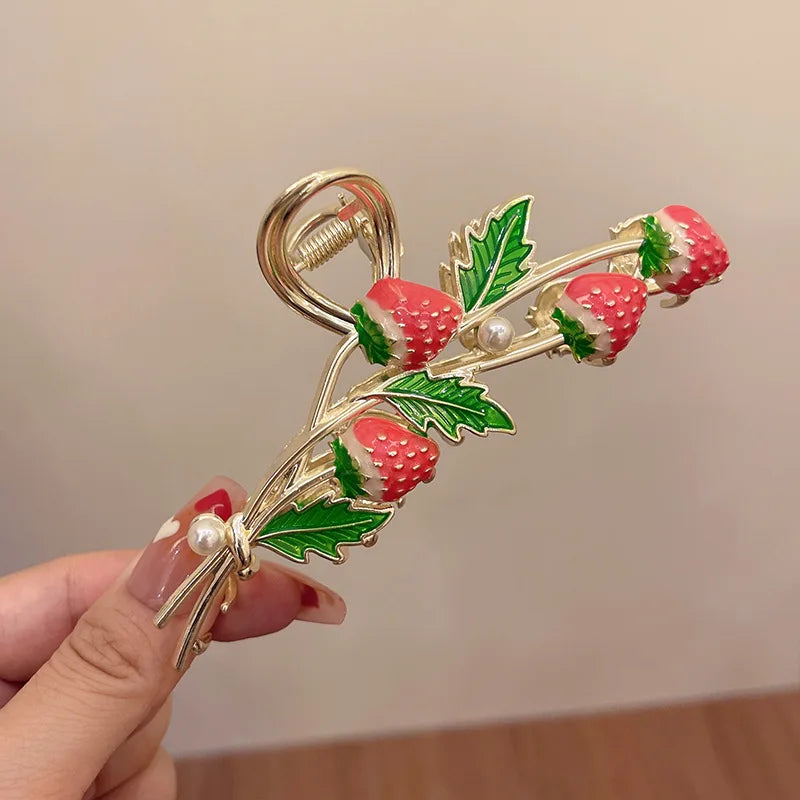 Blossom Metal Hair Clips