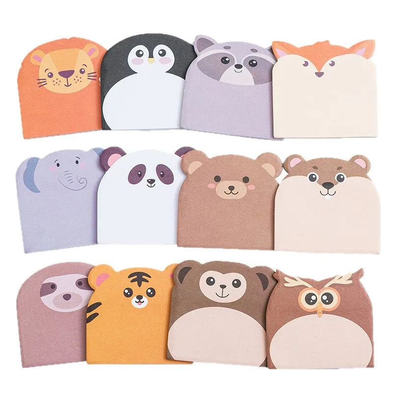 Cute Animal Sticky Notes 240 Sheets