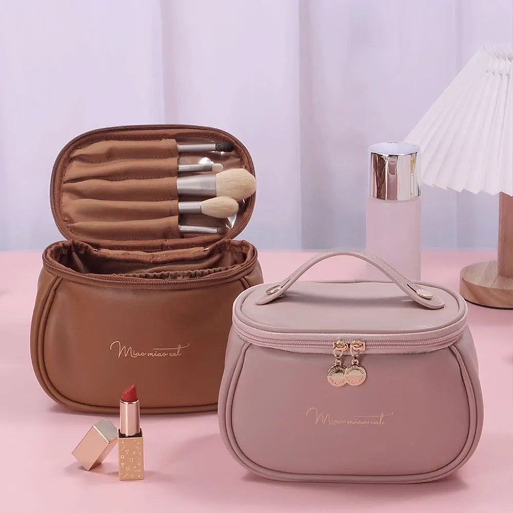 Mini PU Leather Cosmetic Pouch