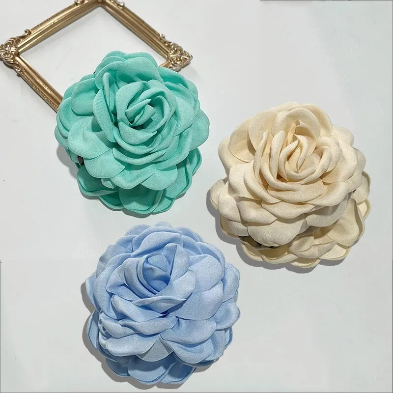 French Style Rose Hair Claw