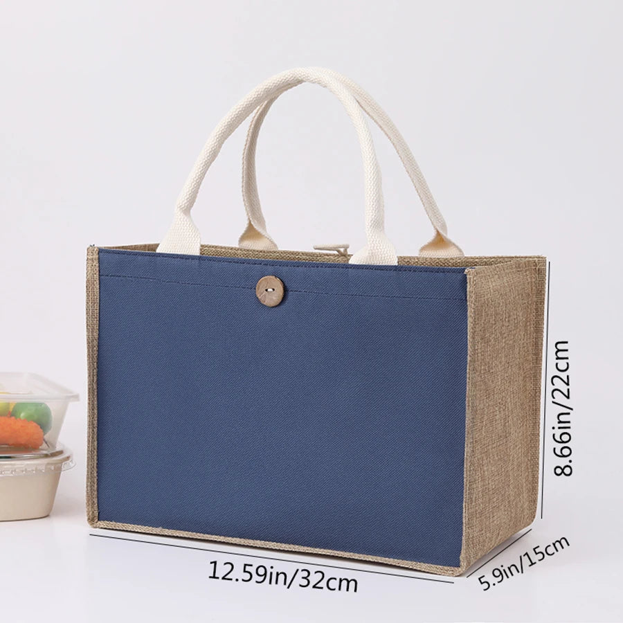 Season Color Laminating canvas bag
