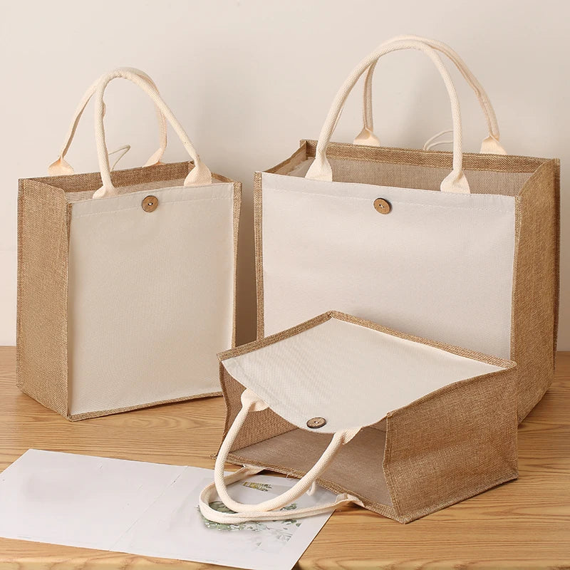 Season Color Laminating canvas bag