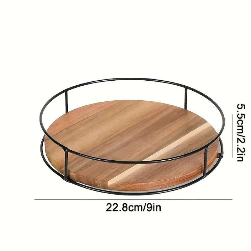 Wooden Lazy Susan