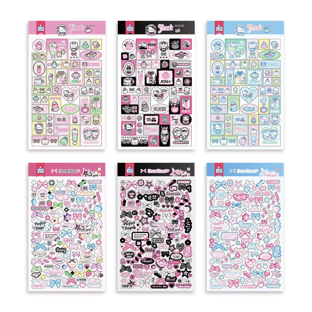 Bear Ribbon Decoration Sticker