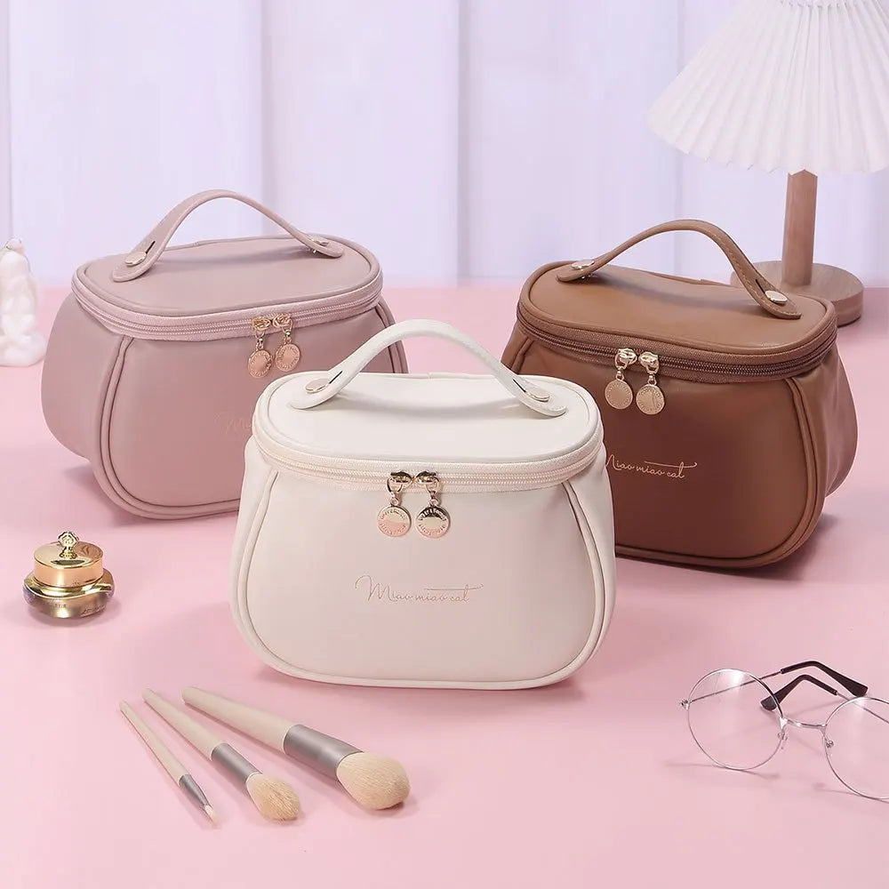 Mini PU Leather Cosmetic Pouch
