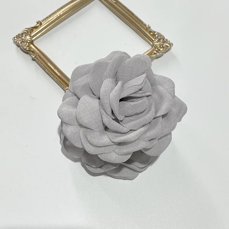 French Style Rose Hair Claw