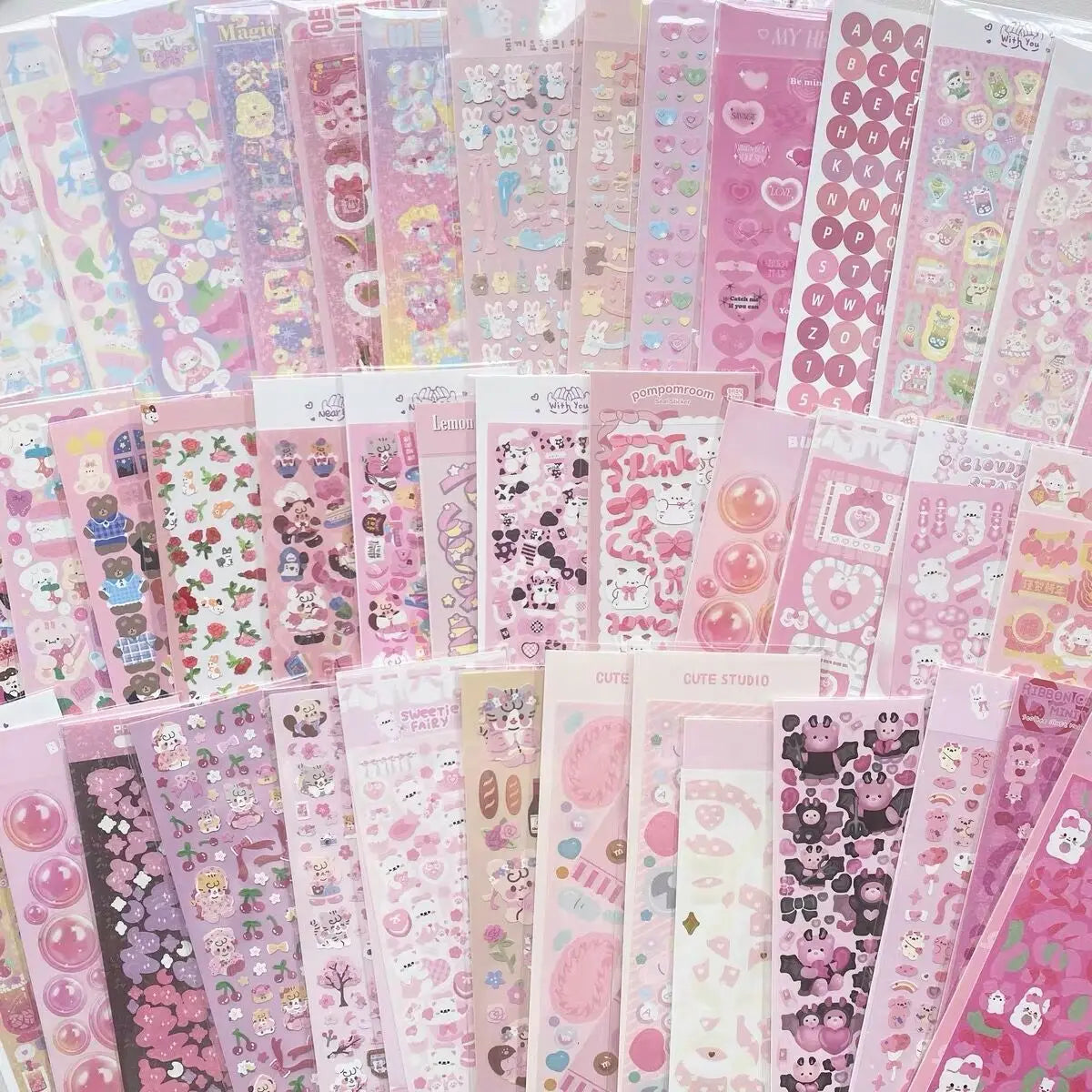 Bear Ribbon Decoration Sticker