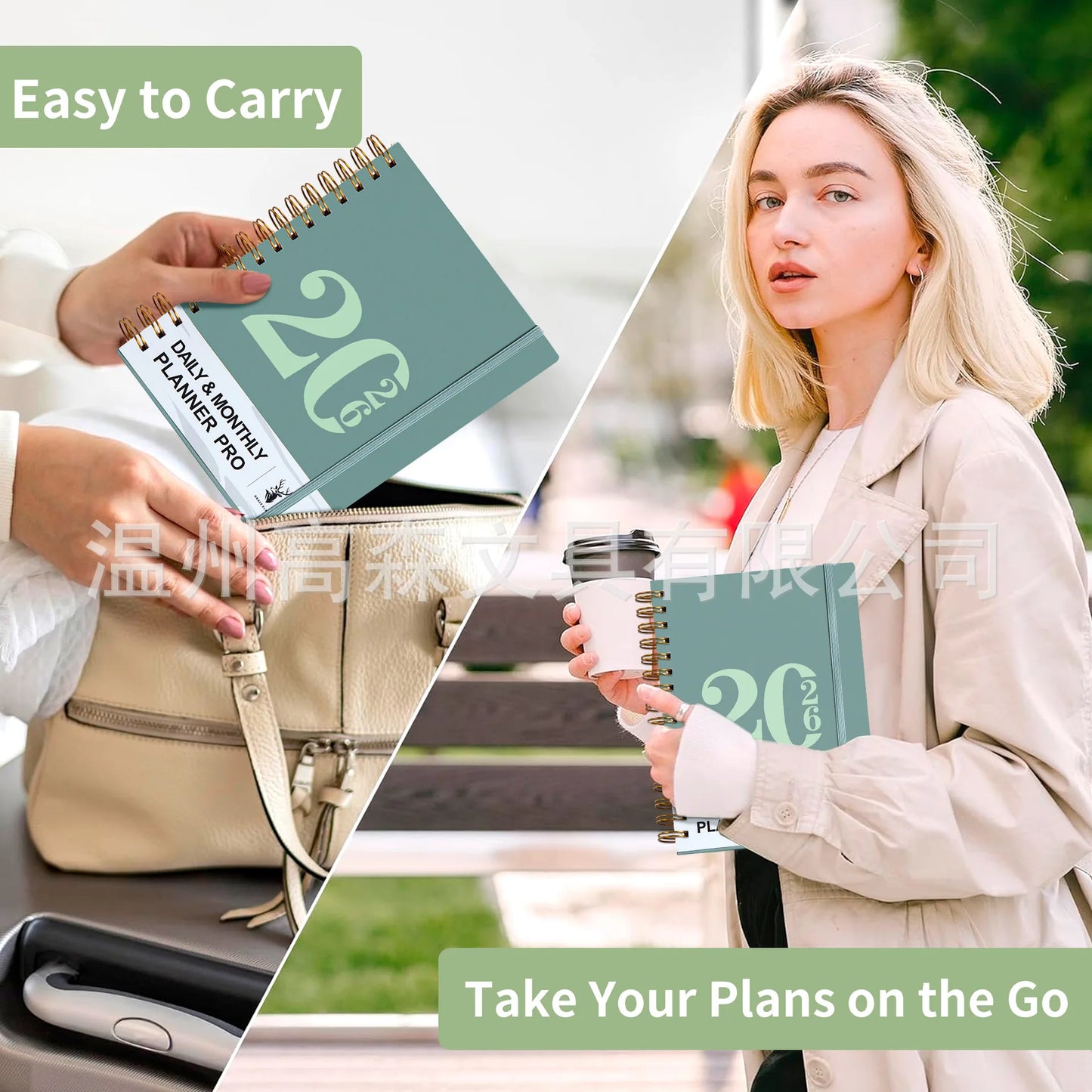 2026 Daily & Monthly Planner Pro
