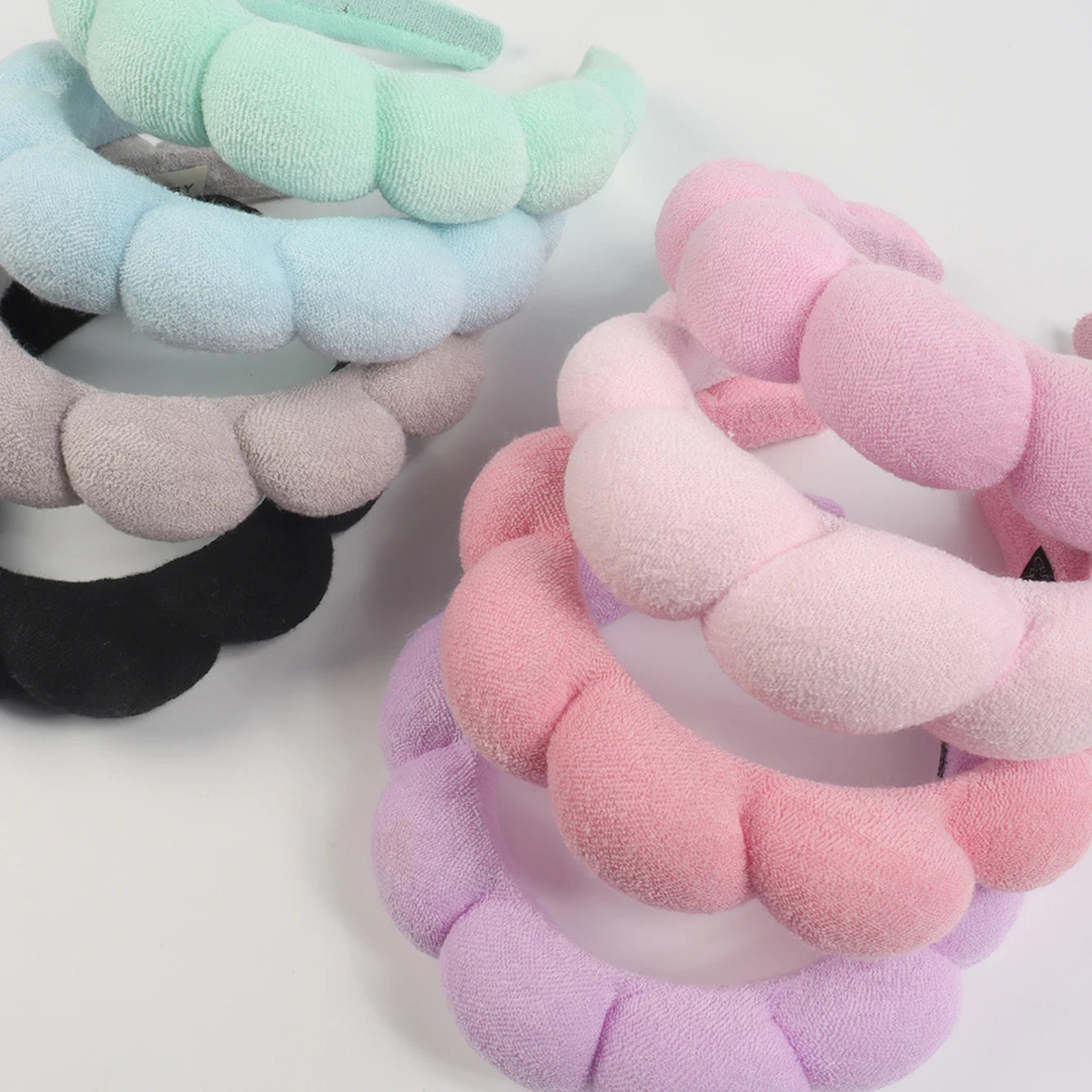 Spa Headband and Washing Wristbands Set