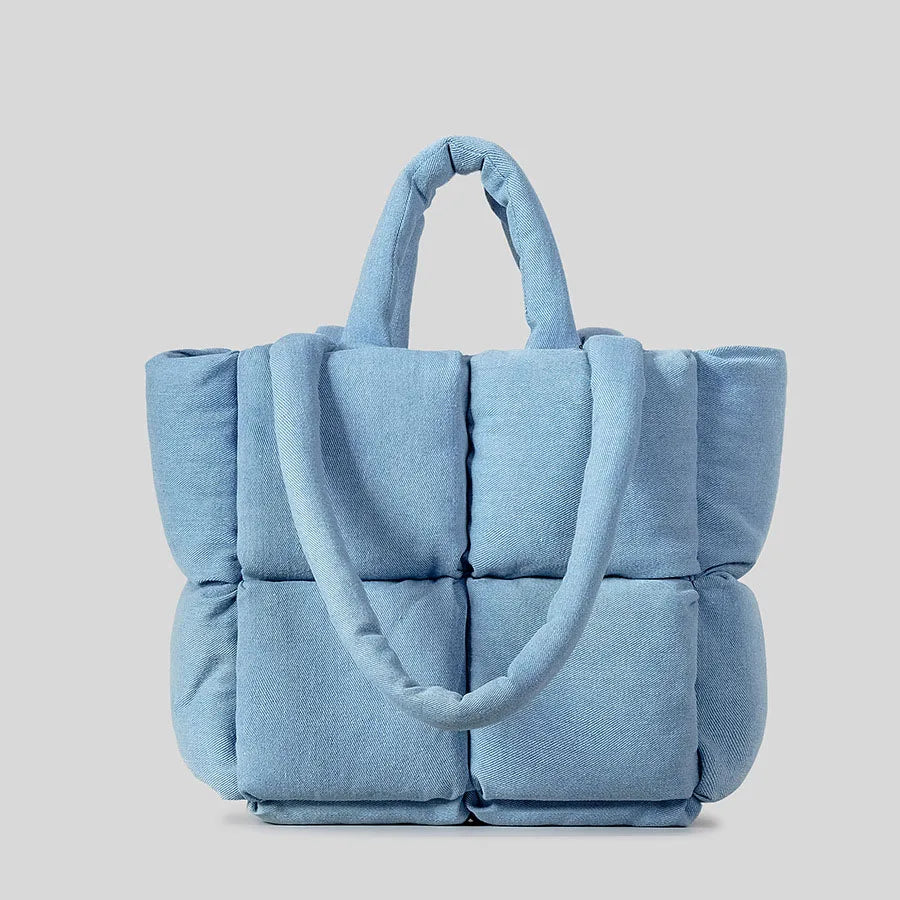 Denim Soft Padded Bag