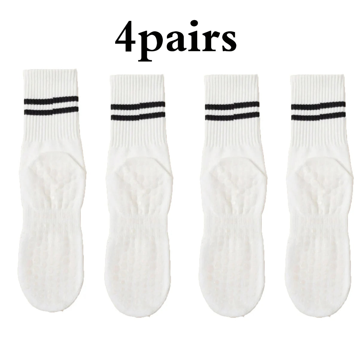 Pilates Yoga Socks with Grips