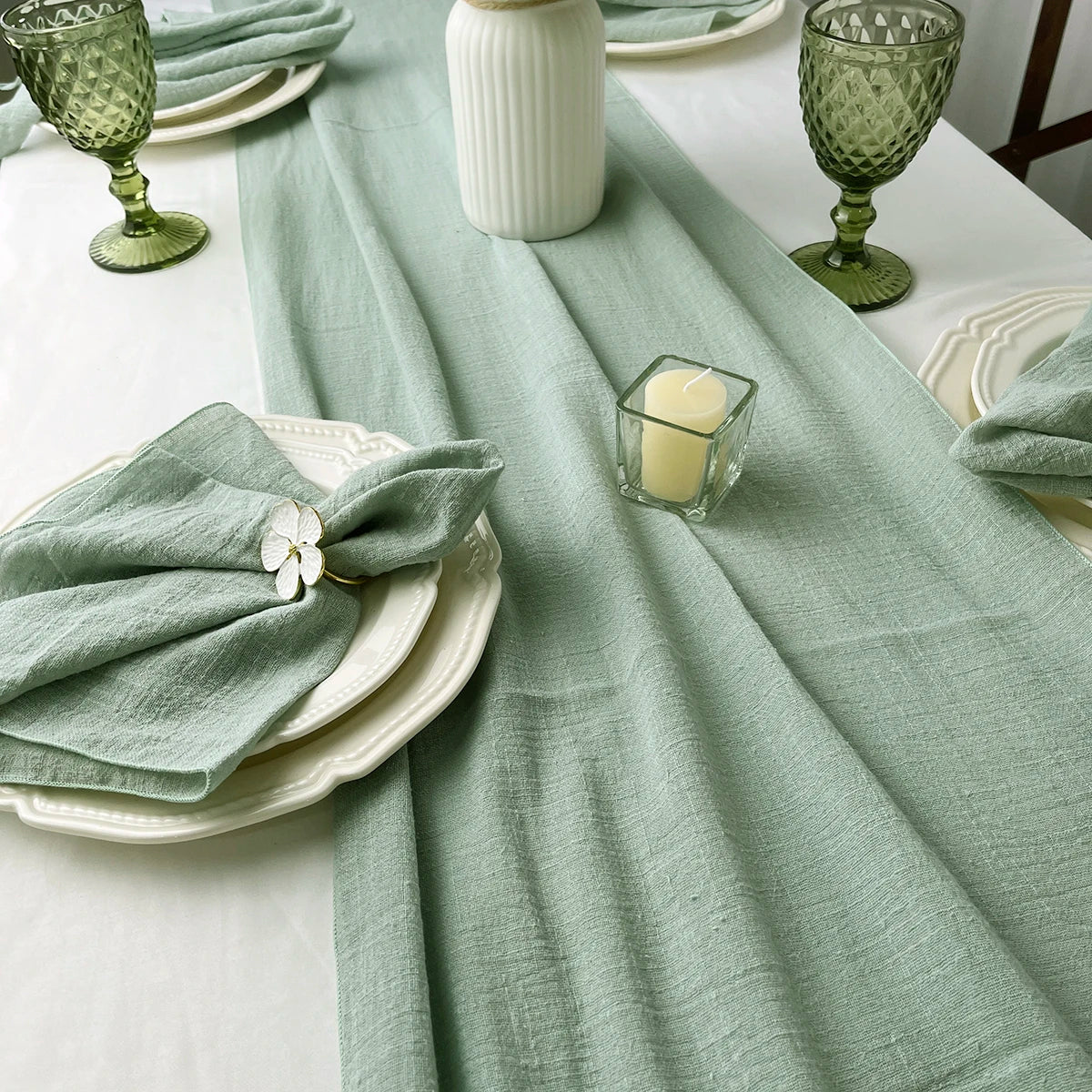 Cozy Linen Gauze Napkins