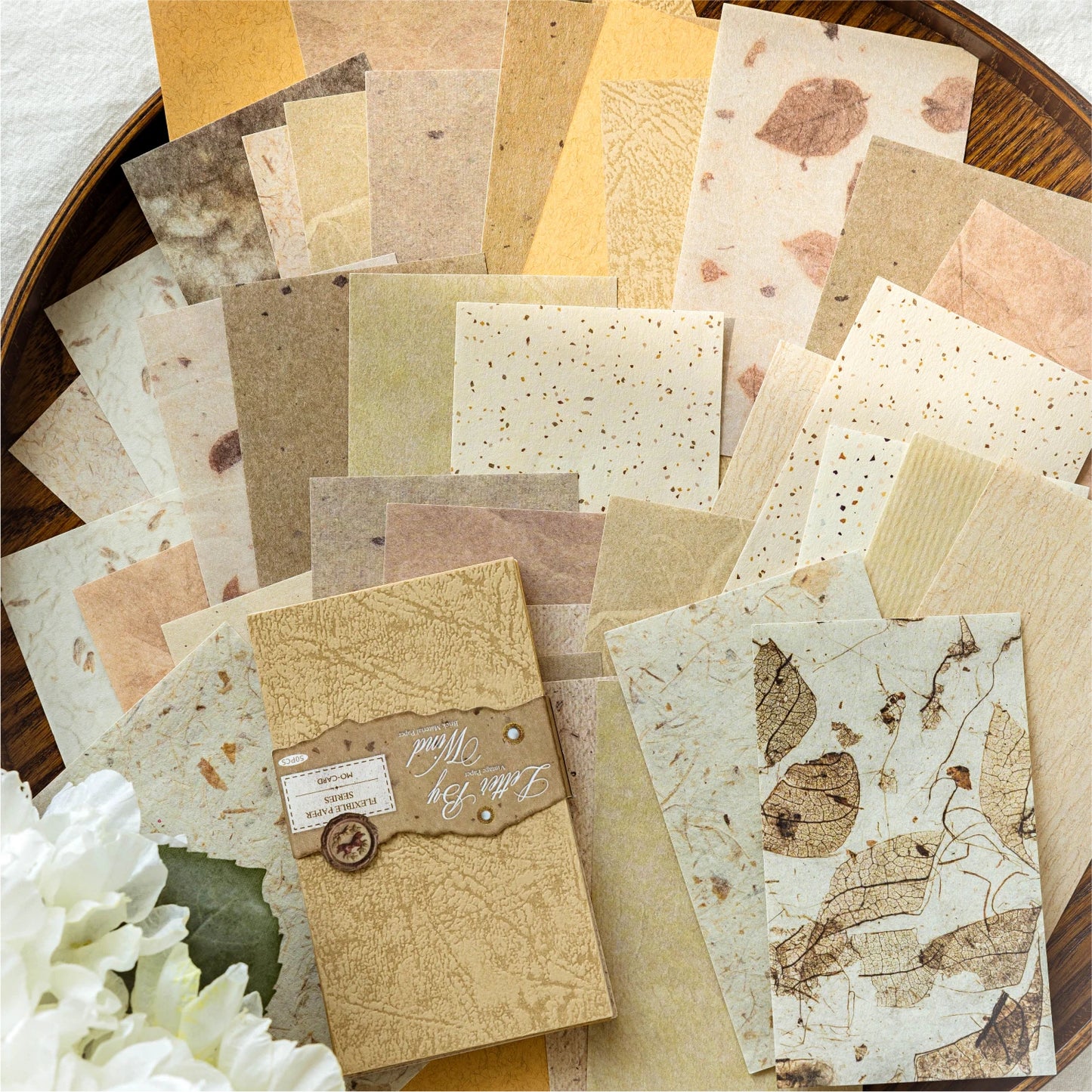50 Pastel Texture Scrapbook Paper