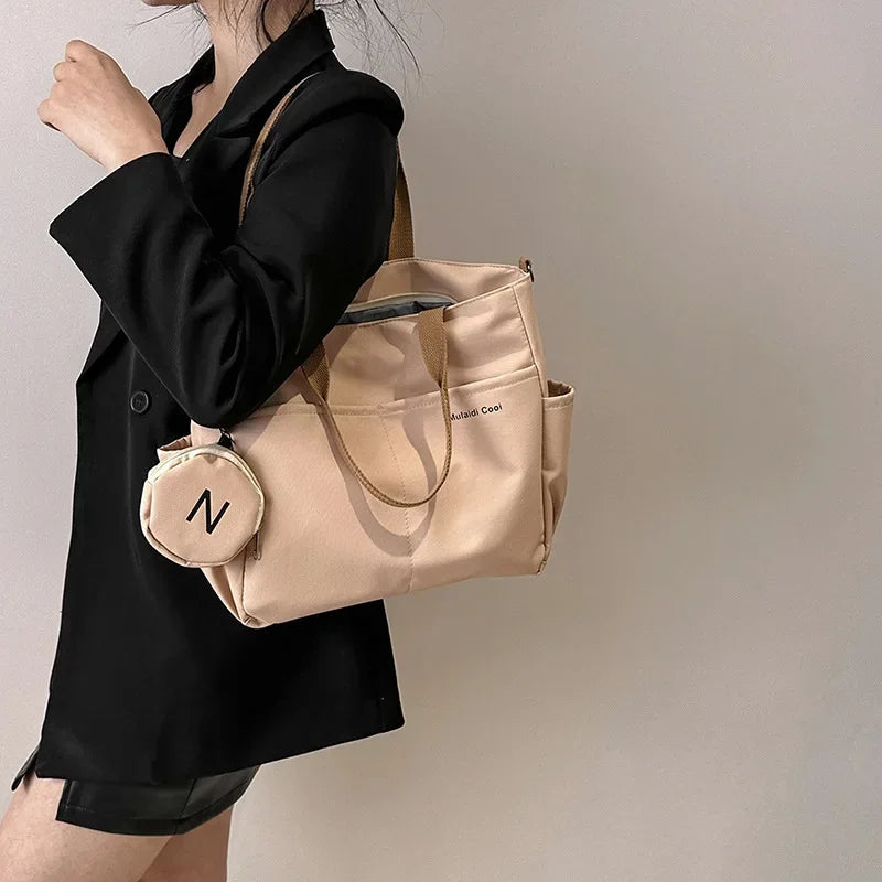 Modern Canvas Tote/Shoulder bag