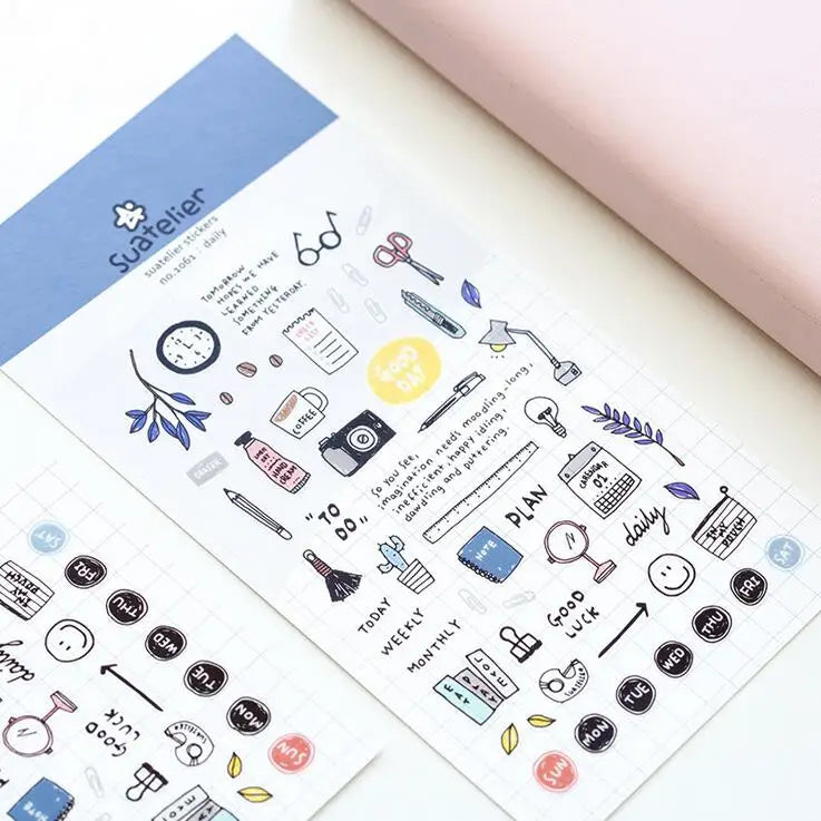 Daily Stickers Scrapbooking