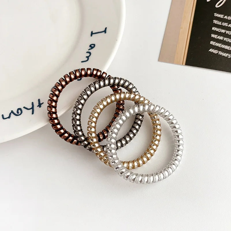 Shiny Thin Wire Hairband set
