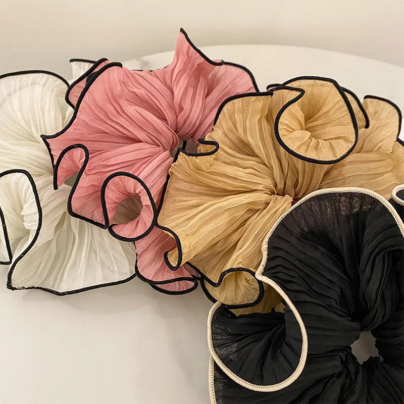 Mesh Pleated Hair Rope