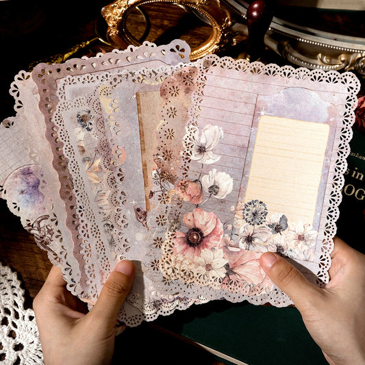 Vintage Floral Lace paper