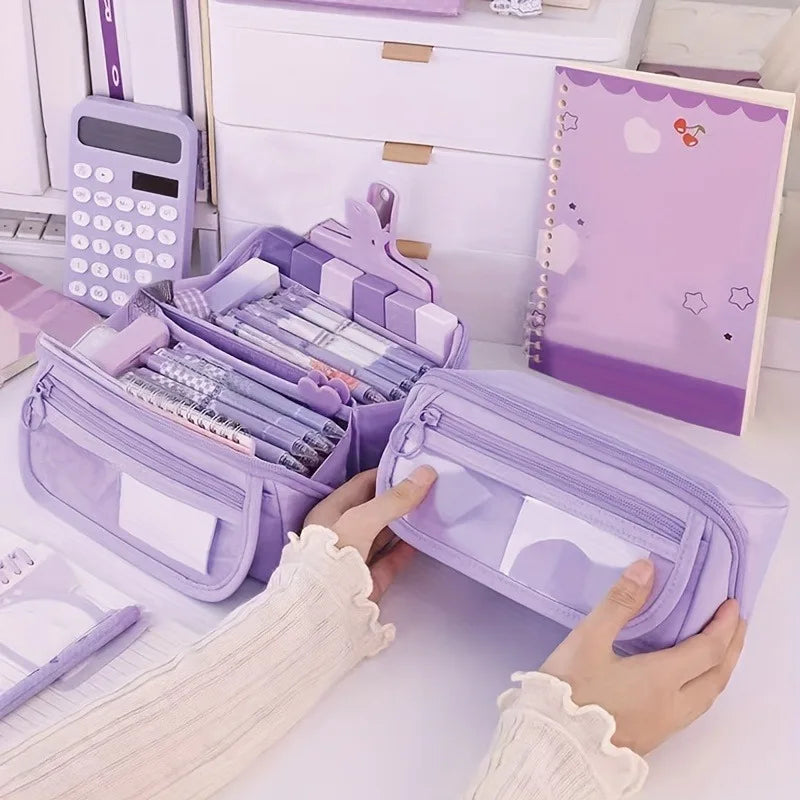 Large Pastel Pencil Case