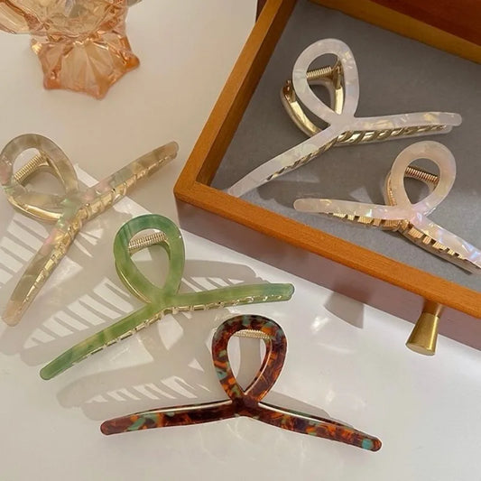 Metal Glossy Hair Clips