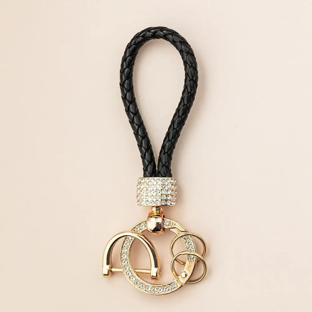 Sparkling Rhinestone Car Charm keychain
