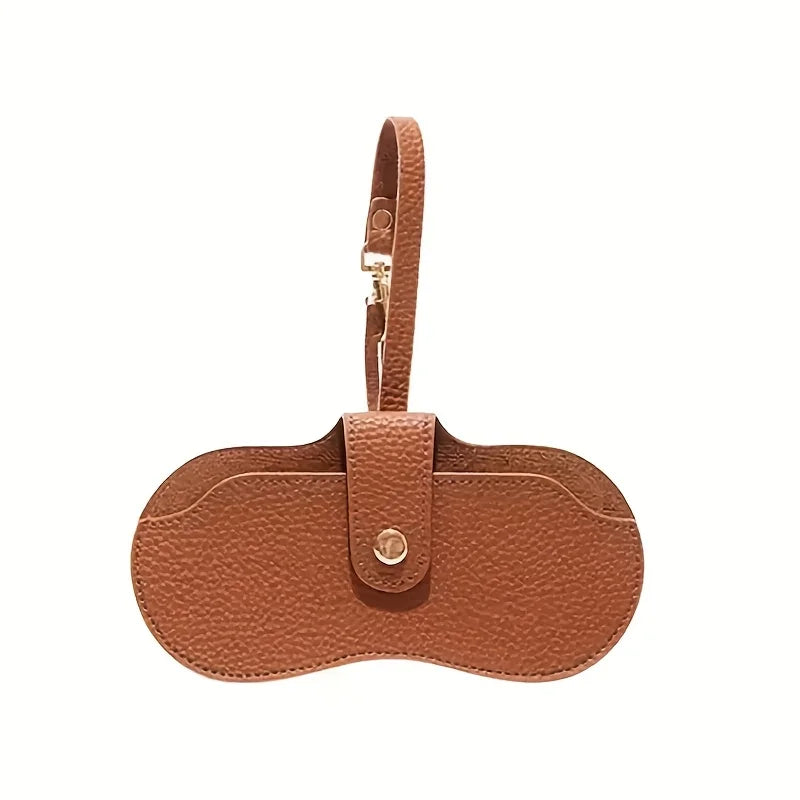 Faux Leather Eyeglass Holder for Handbags