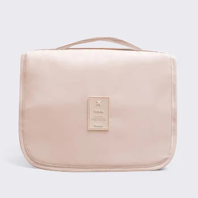 Travel-Friendly Waterproof Toiletry Pouch with Hook