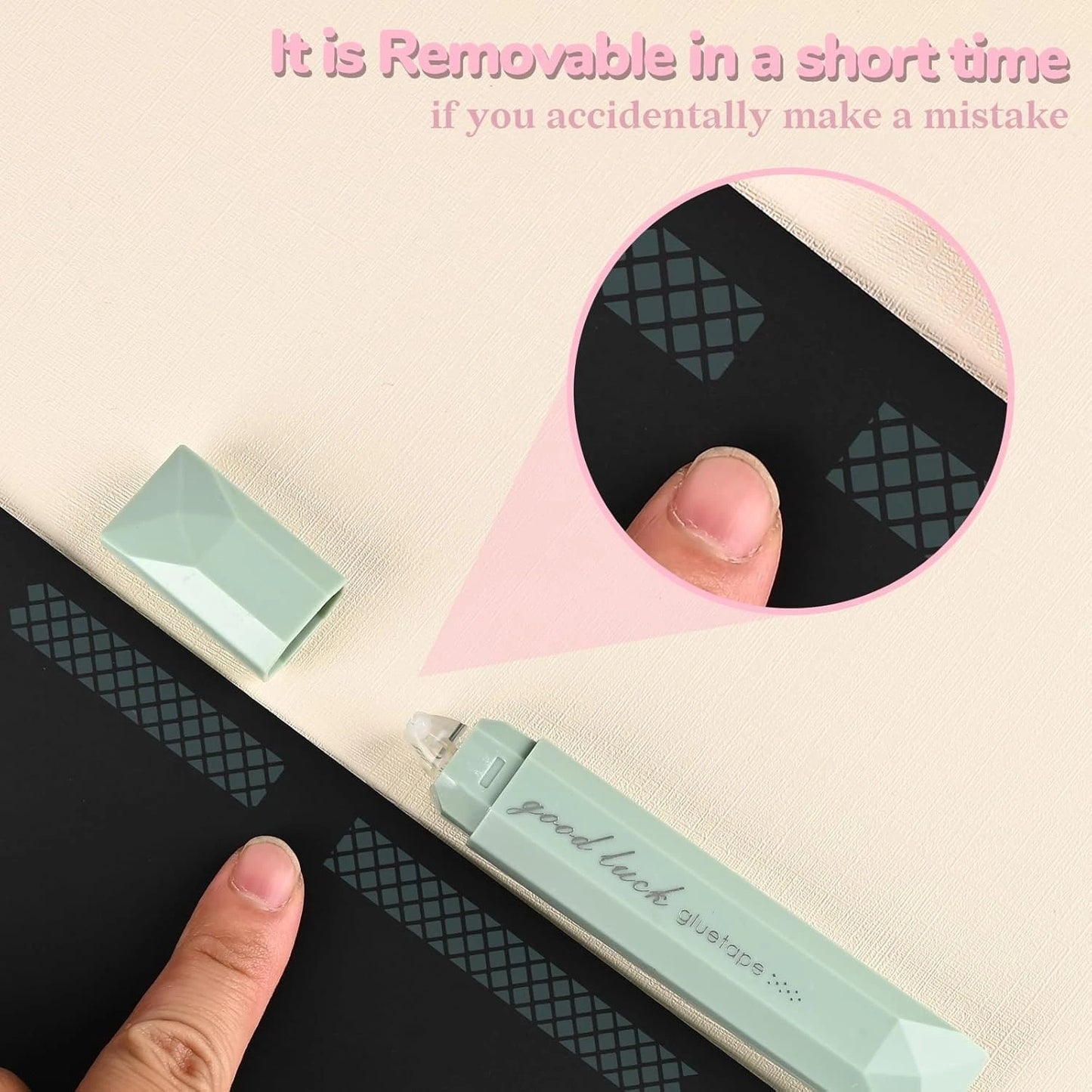 4-Pack Double Sided Tape Roller