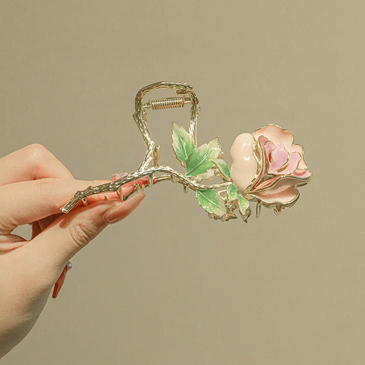Blossom Metal Hair Clips