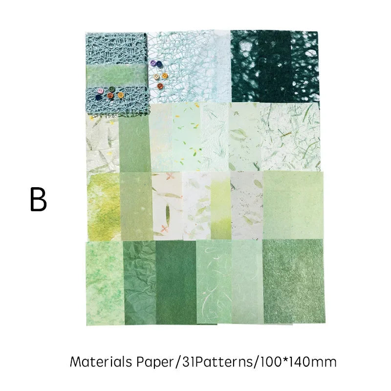 Paper,Mesh and Buttons Set