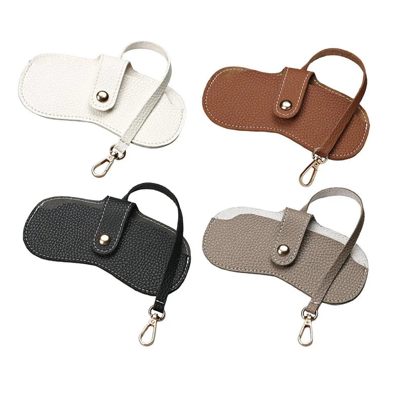 Faux Leather Eyeglass Holder for Handbags