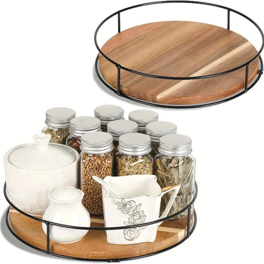 Wooden Lazy Susan