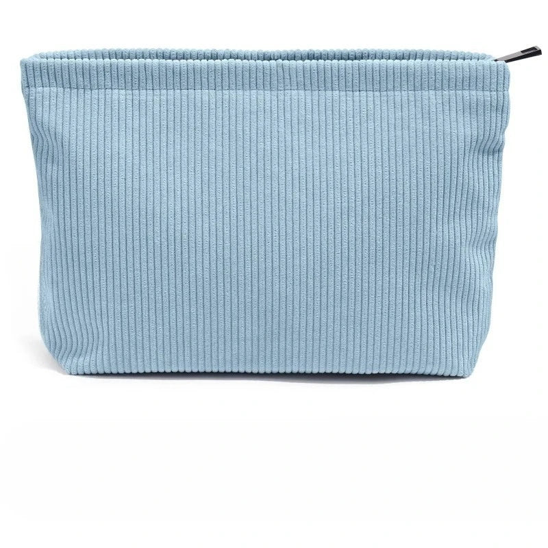 Corduroy Travel Cosmetic Bag